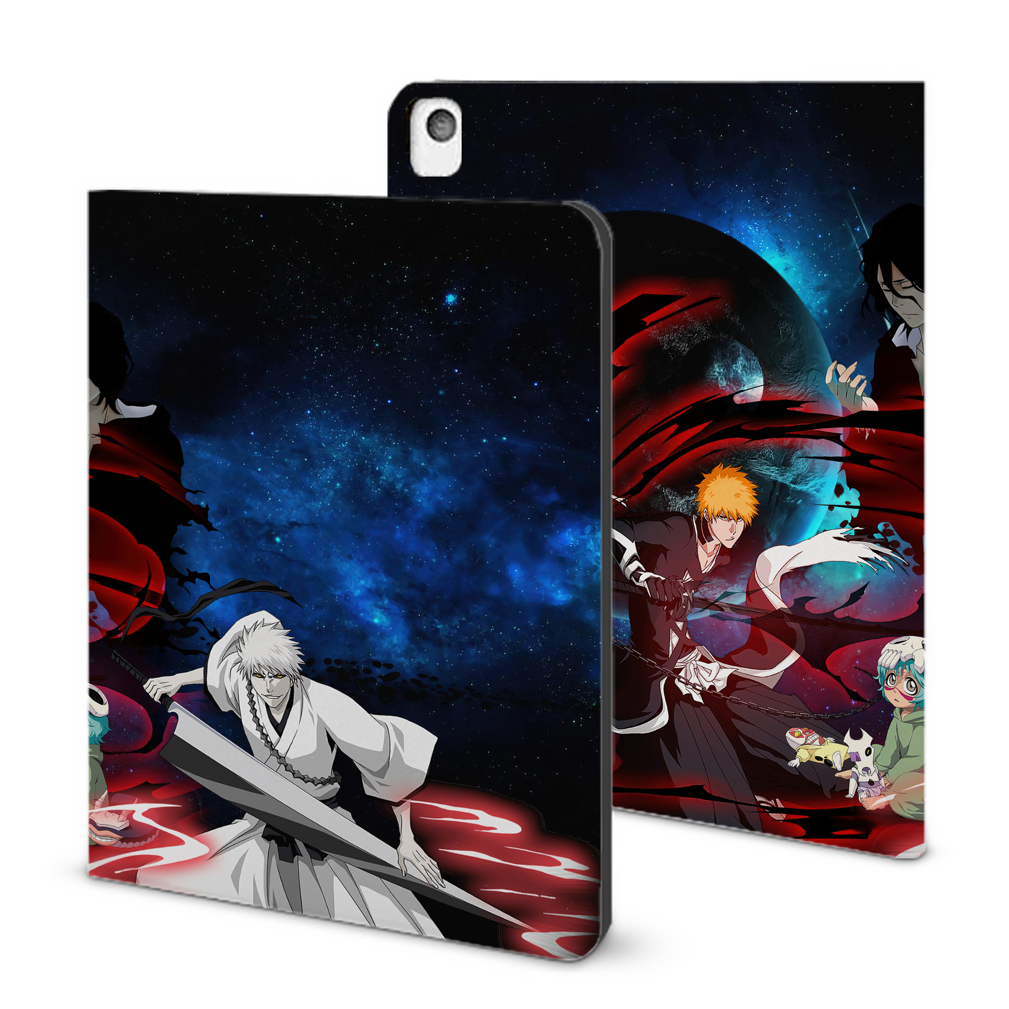 （画像用） ブリーチ BLEACH IPadケース ペンホルダー付き ブックスタイルデザイン
